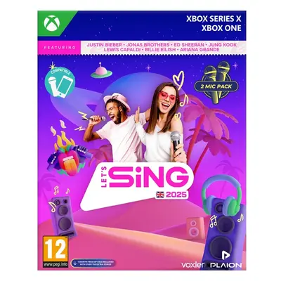 Let’s Sing 2025 + 2 mikrofony (XONE/XSX) 4020628582074