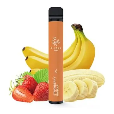 Elfbar 600 Disposable Pod Kit Strawberry Banana