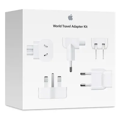 Apple World Travel Adapter Kit, MD837ZM/A Bílá