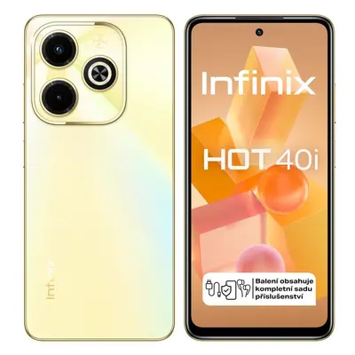 Infinix Hot 40i 4GB/128GB zlatá