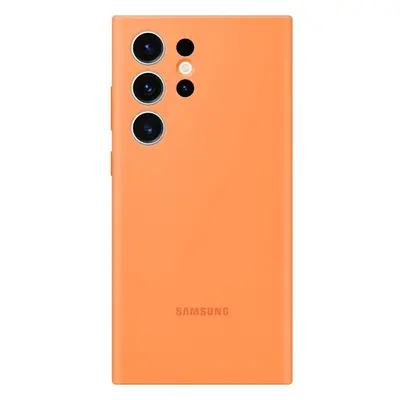 Samsung Silicone Case Galaxy S23 Ultra orange