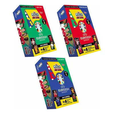 Fotbalové karty Topps EURO 2024 Mega Tin