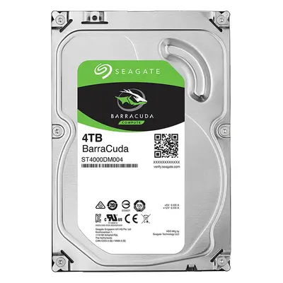 Seagate BarraCuda, 3,5" 4TB ST4000DM004