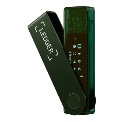 Ledger Nano X Tmavě zelená