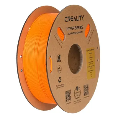 Creality Hyper PLA filament 1,75 mm 1 kg oranžová Oranžová