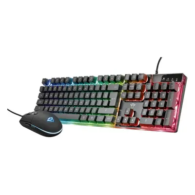 Trust GXT 838 Azor Gaming Combo (keyboard with mouse) 23472 Černá