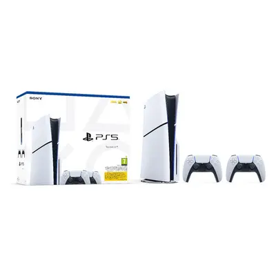 PlayStation 5 + DualSense Wireless Controller bílý (verze slim)