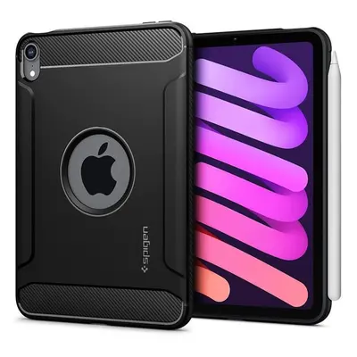 Spigen Rugged Armor kryt Apple iPad mini 6 (2021)/iPad Mini 7 (2024) černý