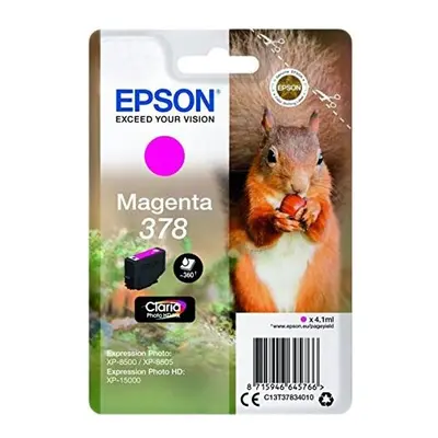 Epson 378 Squirrel Claria Photo HD Purpurový