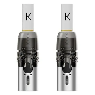 KIWI 2 náhradní cartridge Soft Black 2ks odpor 0,8ohm Černá