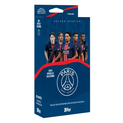 Fotbalové karty Topps 24/25 Fan Set Paris Saint-Germain FC (Exclusive)