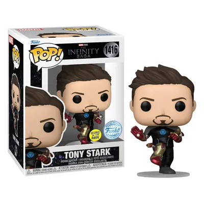 Funko Pop! The Infinity Saga Tony Stark Glows in the Dark Special