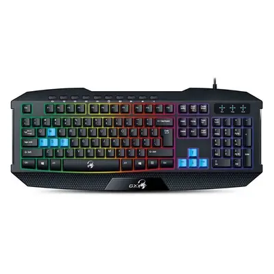 Genius GX GAMING Scorpion K215 RGB herní drátová klávesnice černá CZ/SK