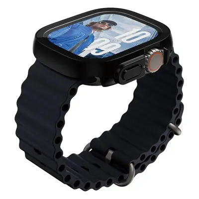 PanzerGlass® Apple Watch Ultra 2/Ultra tenký černý kryt s ochranným sklem