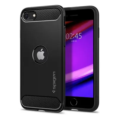 Spigen Rugged Armor kryt Apple iPhone SE(2020,2022) černý