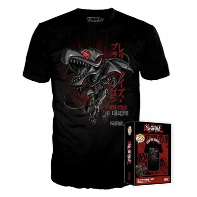 Funko Boxed Tee: Yu-Gi-Oh! - Red Eyes Black Dragon XL