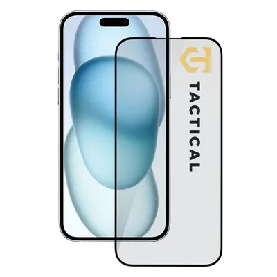 Tactical Glass Shield 5D sklo pro Apple iPhone 15 Plus černé