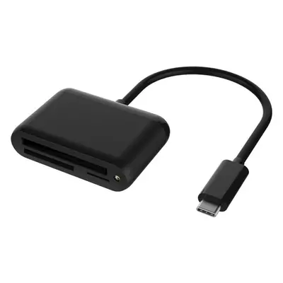 PremiumCord Adaptér USB3.1 Typ-C - Čtečka karet CFAST2.0+SD3.0+Micro SD 3.0 ku31sd01 Černá