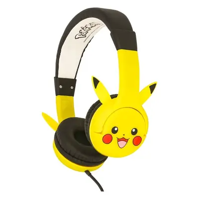 OTL Pokémon Pikachu 3D Children's Headphones PK1178 Žlutá