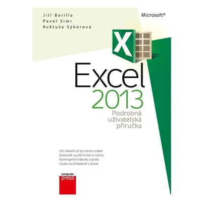 Microsoft Excel 2013 Podrobná uživatelská příručka