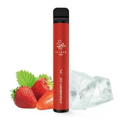 Elfbar 600 Disposable Pod Kit Strawberry Ice