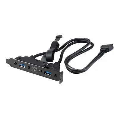 Akasa PCI bracket na 3x USB 3.1, 2x USB Type-A, 1x USB Type-C (AK-CBUB52-50BK)