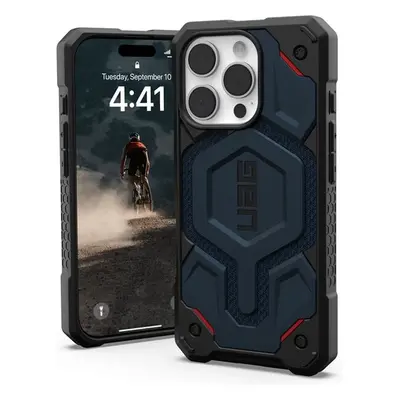 UAG Monarch Pro Magsafe Kevlar kryt iPhone 16 Pro tmavě modrý