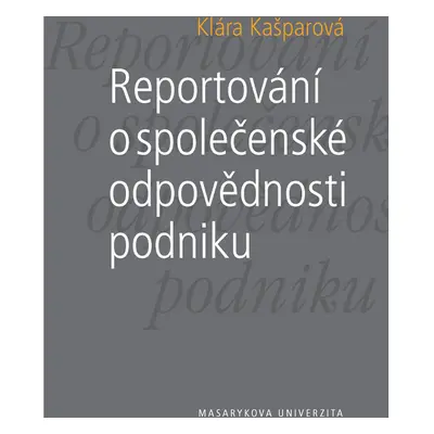 Reportování o společenské odpovědnosti podniku