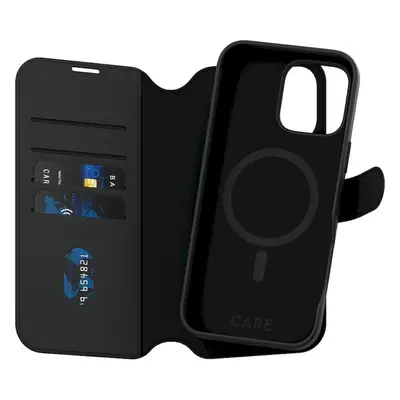 PanzerGlass® CARE pouzdro Apple iPhone 16 Pro Max MagSafe Wallet 2v1 černý