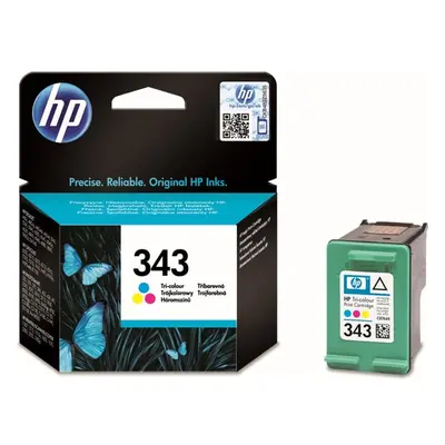 HP 343 EUR Tricolor Cartridge Vícebarevná