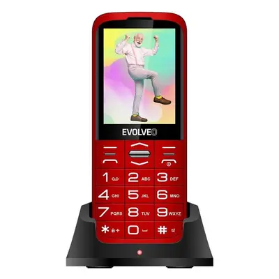 EVOLVEO EasyPhone XO Červená