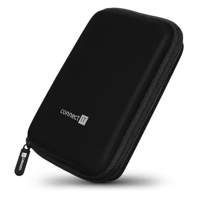 CONNECT IT HardShellProtect pevné skořepinové ochranné pouzdro na 2,5" HDD černá CFF-5000-BK