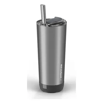 HidrateSpark Pro Tumbler chytrá hydratační lahev 592 ml nerezová Stříbrná