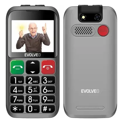 EVOLVEO EasyPhone ET Stříbrná