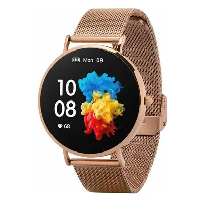 Garett Smartwatch Verona zlatá, ocel Zlatá