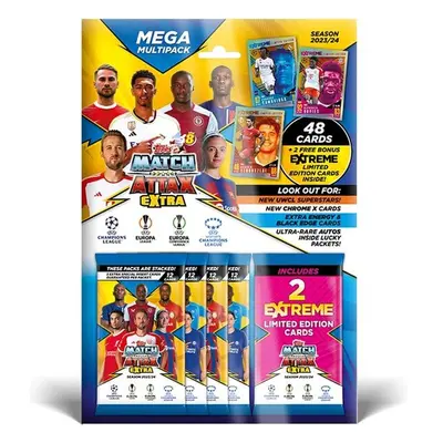 Fotbalové karty Topps Match Attax Extra 23/24 - Mega Multipack