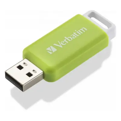 VERBATIM Flash Disk 32GB DataBar USB 2.0 Drive, zelený Zelená