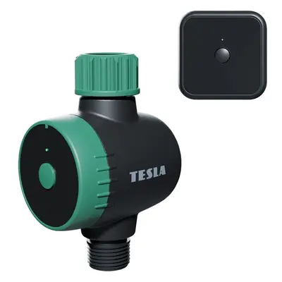 Tesla Smart Outdoor Water Timer Zelená