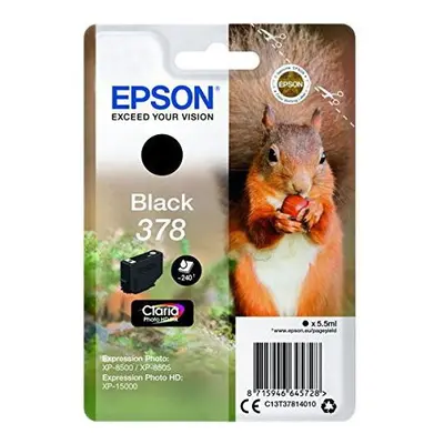 Epson 378 Squirrel Claria Photo HD černý