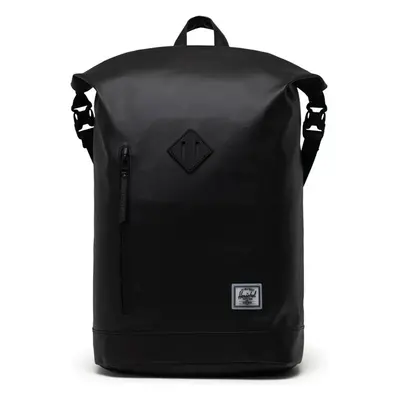 Herschel Roll Top batoh černý