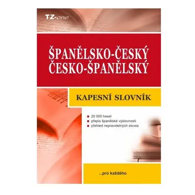 Španělsko-český/ česko-španělský kapesní slovník