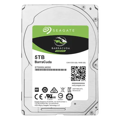 Seagate BarraCuda 5TB, 2,5", SATAIII, ST5000LM000