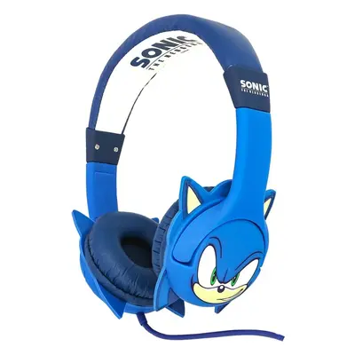 OTL Sonic The Hedgehog 3D Children's Headphones SH1179 Modrá