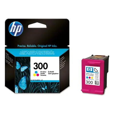 HP 300 Tri-Colour Ink Cartridge Vícebarevná