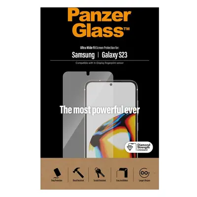 PanzerGlass™ Ultra-Wide Fit Samsung Galaxy S23/S22 (celolepené s funkčním otiskem prstů)