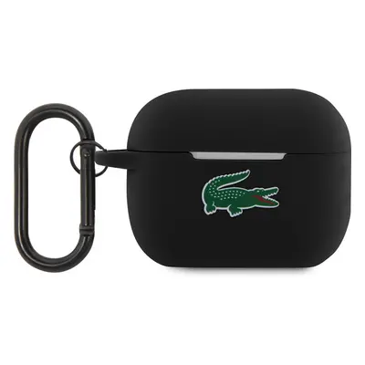 Lacoste Liquid Silicone Croc Logo pouzdro AirPods Pro černé