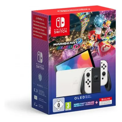 Nintendo Switch (OLED) Bílá