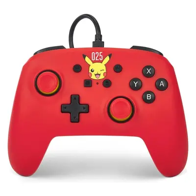 PowerA drátový herní ovladač Laughing Pikachu (Switch)