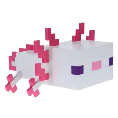 Minecraft Světlo - Axolotl Bílá/růžová