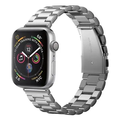 Spigen Modern Fit řemínek Apple Watch 49/46/45/44/42mm stříbrný